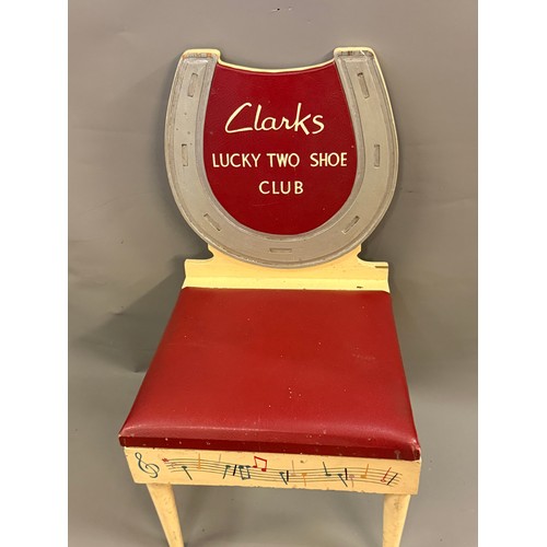 18 - Vintage Clarks Shoes Lucky Two Shoe Club Musical Chair.