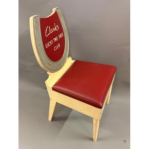 18 - Vintage Clarks Shoes Lucky Two Shoe Club Musical Chair.