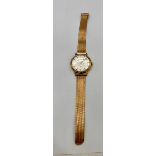 100 - 18Ct Gold Stamped 750 Omega Sea master Watch Along With 18Ct Gold Strap.  55.7Grams. 23cm.