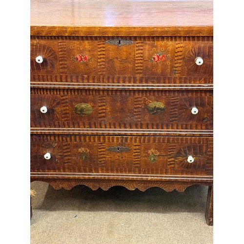 12 - Vintage Mule Chest 102 x 61 x 94 cms