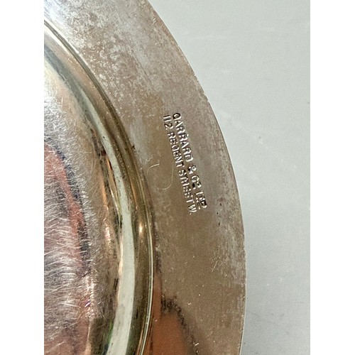 115 - Military Interest. A Superb Hallmarked Silver Paratrooper Figure With Dedication To The Rim To Capta... 