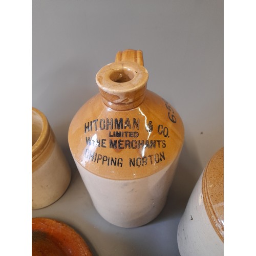 54 - Quantity of Salt Glaze Stoneware Pottery Items