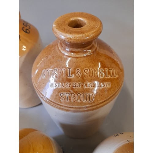 54 - Quantity of Salt Glaze Stoneware Pottery Items