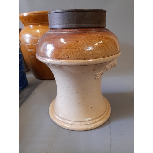 60 - Quantity of Collectables to include Salt Glaze Stoneware and Pewter items etc