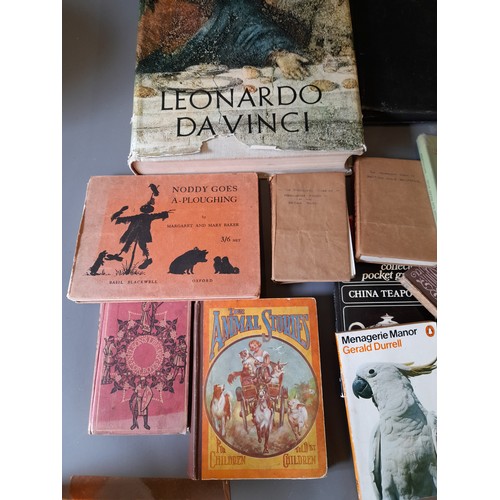 64 - Quantity of vintage Books to include Observers, Children's, Cook books to include Mrs Beeton's book ... 