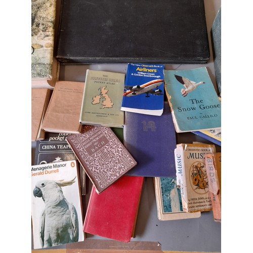 64 - Quantity of vintage Books to include Observers, Children's, Cook books to include Mrs Beeton's book ... 