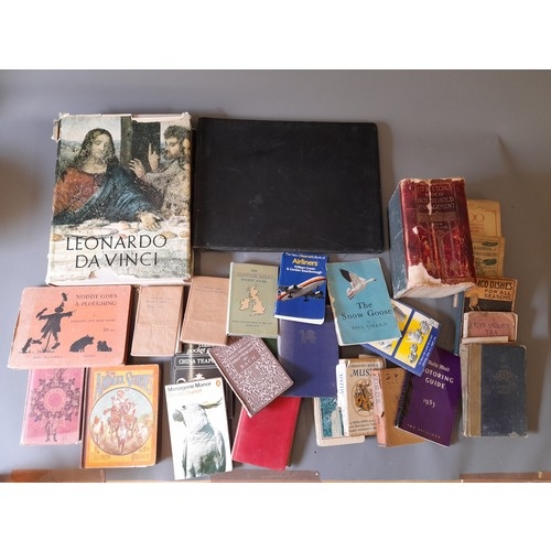 64 - Quantity of vintage Books to include Observers, Children's, Cook books to include Mrs Beeton's book ... 