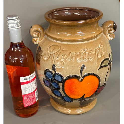 325 - West German Ceramic Jar. 28 cms High