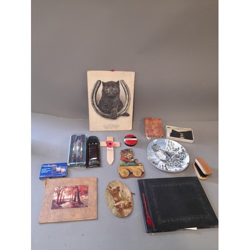 311 - Box Of Mixed Items to include Darts, Dominoes, Brushes, Games etc