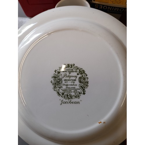 319 - Mixed Lot to include metal Money Box in form of a Safe, Superman Mug, Vintage Plates, Sunglasses, ch... 