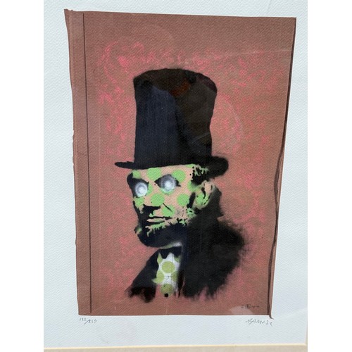 46 - Framed And Glazed Limited Edition 122 / 250 Banksy 54 x 43 cms