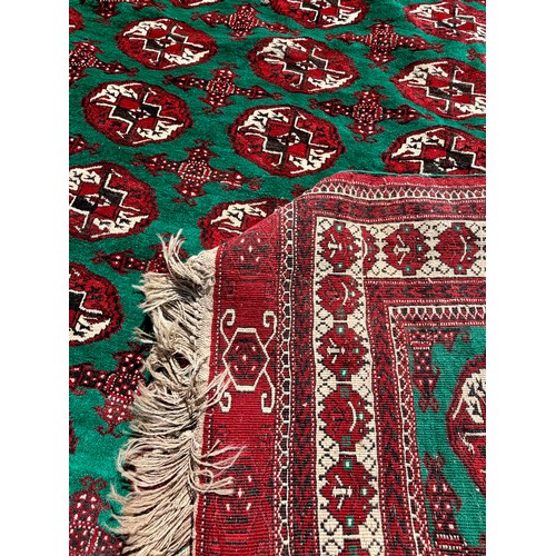 56 - Hand Made Decorative Rug. 220cm x 186cm.