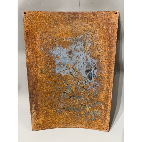 Enamel Decorative Advertising Sign For Omega, Tissot Watches. 50cm x 36cm.