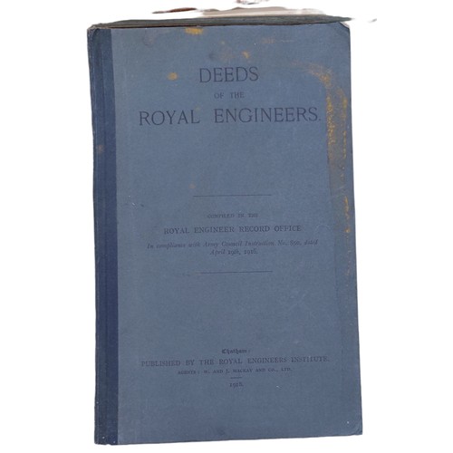 19 - Parker Hale 1950 Service Rifle Score Book & 1918 Deeds of the Royal Engineers