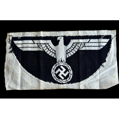 41 - German (Heer) Sports Vest Insignia Size 27.5cm x 14.8cm