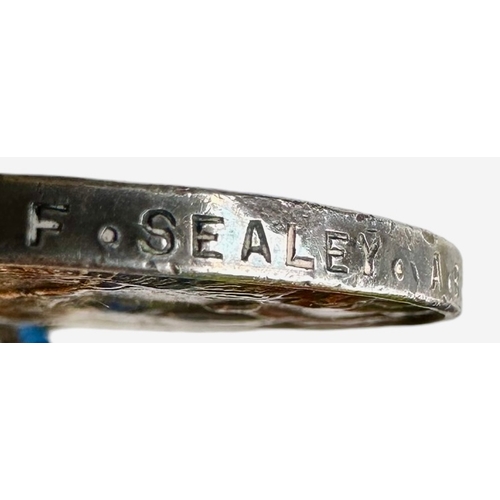 94 - Battle Of Jutland Group F Sealey A.B.J 20964 RN. R.F.R Long Service, Second World War Medals & Imper... 