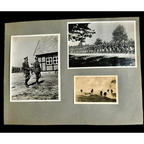 120 - German WWII Army Photo Album 3-KOMP-INF-RGT69