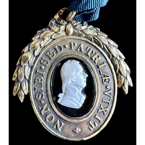 140 - Rare Early 19th Century Pitt Club Medal To George Croft Esq.