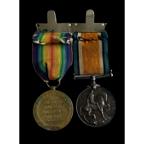 143 - WWI Medal Pair 364314 Spr A Summerfield R.E