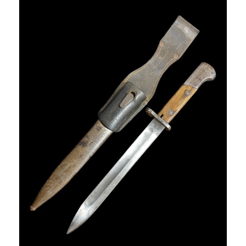 241 - Polish mauser Bayonet & Frog F.B Radom