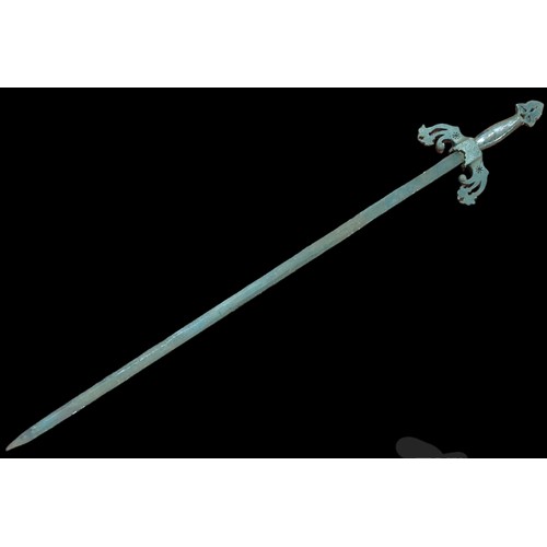 255 - Fabricated Steel Sword Approx. 935mm L