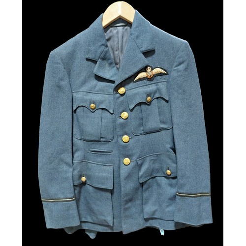 280 - RAF Uniform Jacket - Allied Flying Services Club Member Wm Baird of Glenluce, Wigtownshire (County o... 