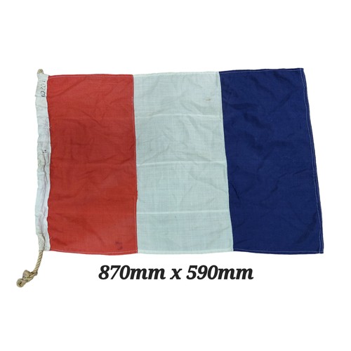 293 - 5 Maritime Flags - Alpha 'G' Size 4, Second Repeater, Alpha 'E', Alpha 'T', Alpha 'T