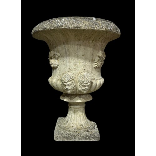 320 - Large Sandford Stone Campana Urn Planter