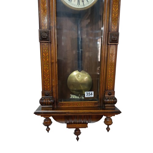 354 - Walnut Wall Clock