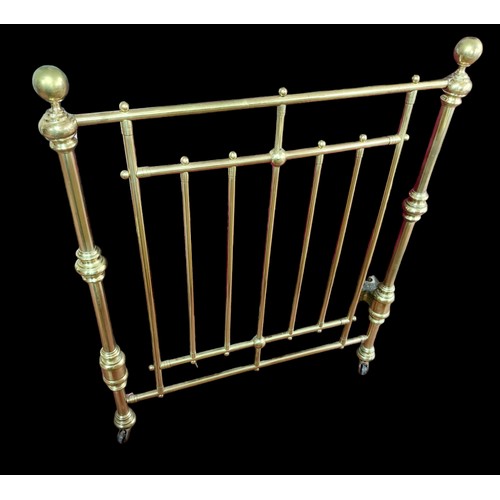 355 - Brass Single Bed - Maple & Co. London