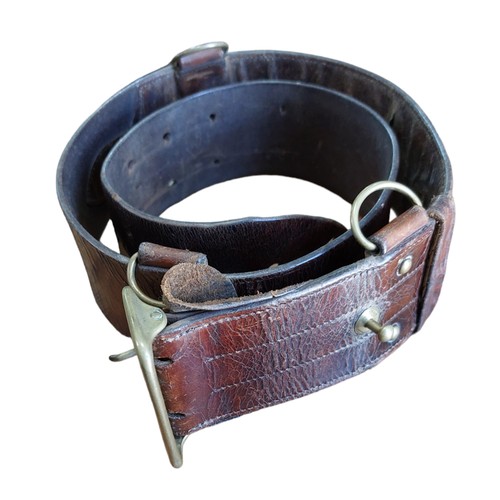 54 - British Army Officers Sam Browne Belt