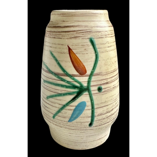 37 - West German Mid Century Vase 657-14 Height 14cm