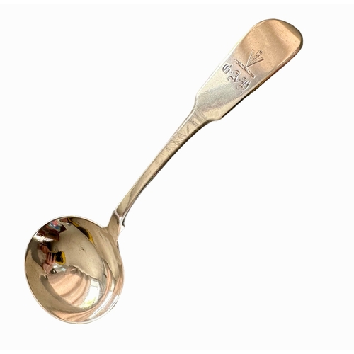 156 - William IV Silver Sauce Ladle 1836 Weight 45g