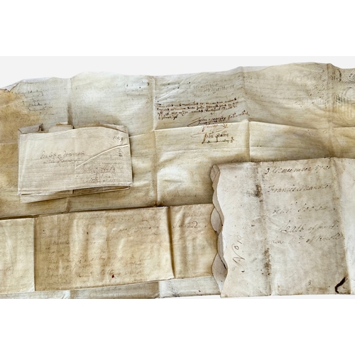 174 - A Collection Of Indentures Dated 1612, 1701, 1706, 1709