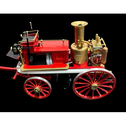 313 - A Superbly Executed Kit Scale Model of a Shand Mason Horse Drawn Fire Engine.