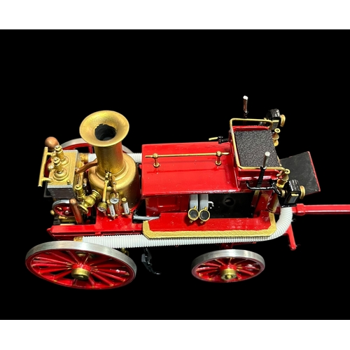 313 - A Superbly Executed Kit Scale Model of a Shand Mason Horse Drawn Fire Engine.