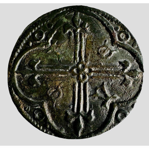 343 - 15th Century French Jeton Size 2.7cm