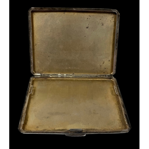 367 - Silver Cigarette Case 1936 157g