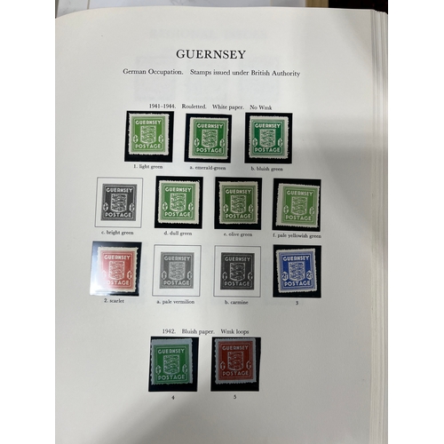 397 - 3 Albums Containing Channel Island Mostly Mint Stamps