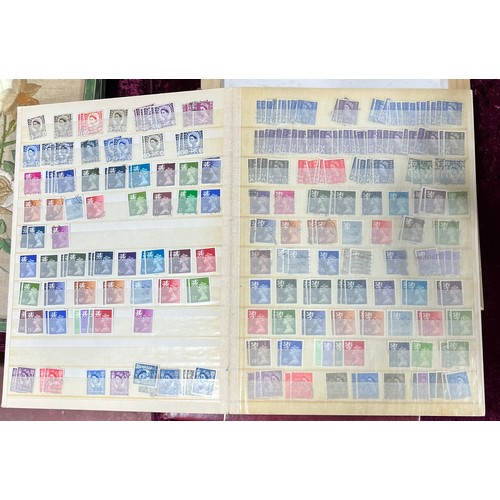 400 - 2 Albums Containing GB Stamps.