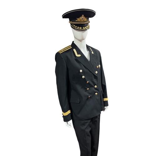 403 - Soviet Ukraine Naval Uniform and Cap.