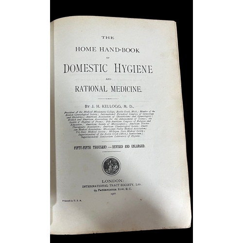 407 - J H Kellogg - Home Handbook of Hygiene and Medicine, more Famous for his Cornflakes.