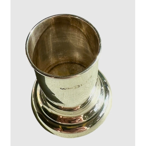 36 - Silver Toothpick Holder Birmingham 1948 Size 4.5cm x 2.5cm