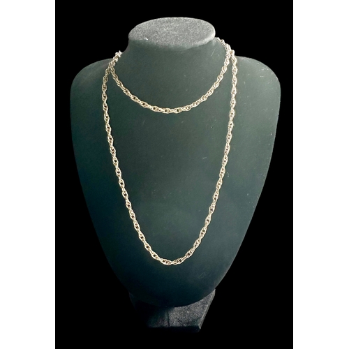 288 - 9ct Gold Necklace Weight 13.9g Length 67cm