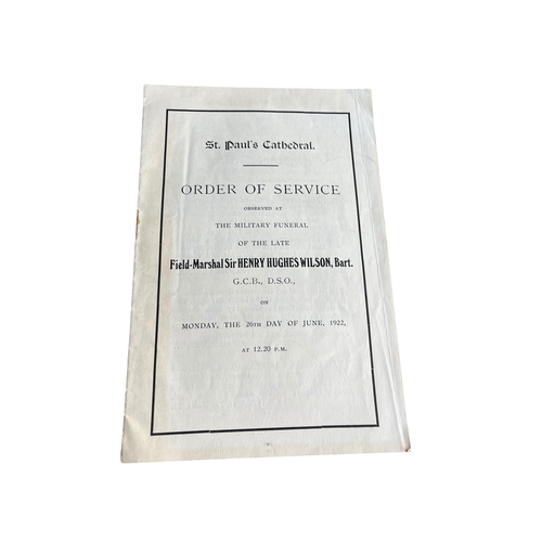 6 - Order of Services of Admiral of The Fleet The Earl Mountbatten of Burma and Field Marshal Sir Henry ... 