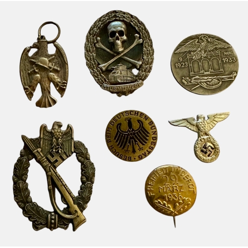 14 - A Collection Of German Related Badges Etc