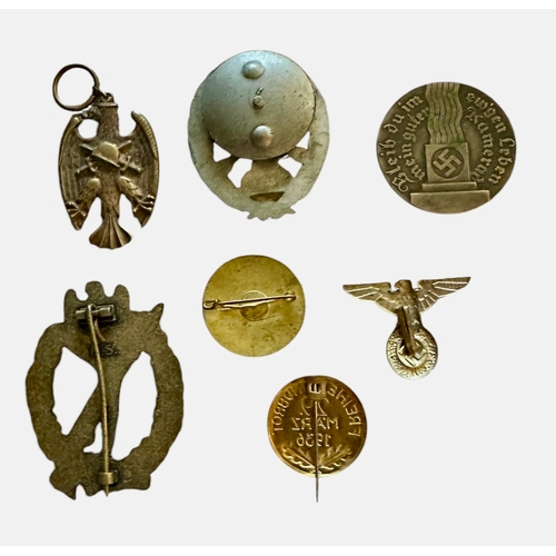 14 - A Collection Of German Related Badges Etc