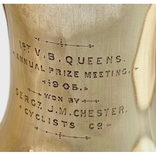 21 - 1st Volunteer Battalion Queens Annual Prize Meeting 1905 Won By Sergt. J M Chester Cyclists Company ... 