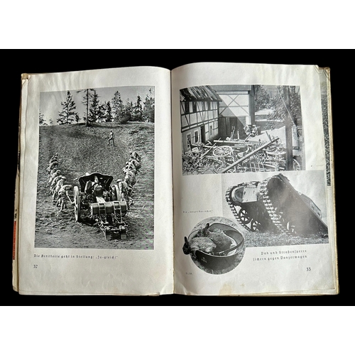 78 - Original 1938 German Photo Book With Hand Written Messages