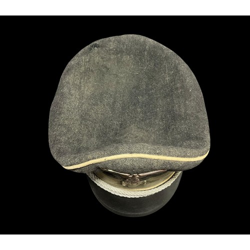 82 - A German Third Reich SS Officers Visor Cap.